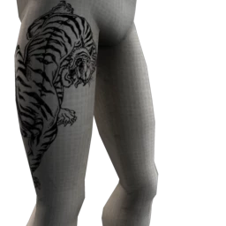 Enraged Tiger Tattoo
