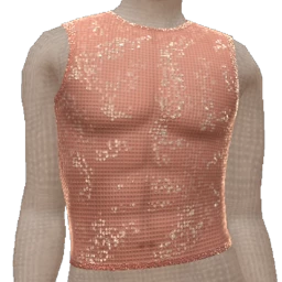 Cloud Nine Hot Pink Bling Tank - Medium Skin Tone