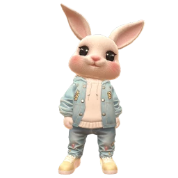 Cosmos Mochi Hop Bunny Costume
