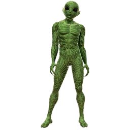 Cosmos Green Alien Costume