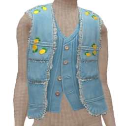 Cruz Sizzling Summer Double Denim Vest