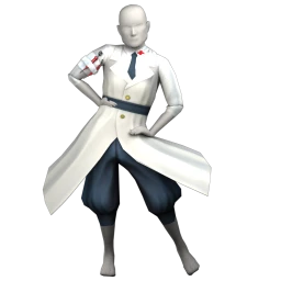 Dusted Save A Life Doctor's Lab Coat