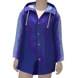 Yume Shimmering Sapphire Raincoat
