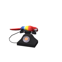 Mod Parrot Caller Telephone