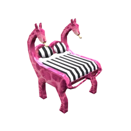 Mod Having a Giraffe Bed