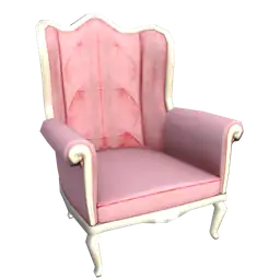 Cosmos Spring Maze Comfy Pink Armchair