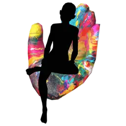 Cosmos Whimsy Wonder Armchair