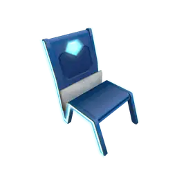 Mod Colourblock Chair - Blue