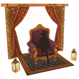 Mod Enchanted Midsummer Dream Throne