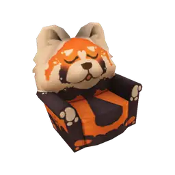Yume Red Panda Mascot Armchair