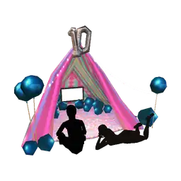 Cosmos Birthday Party Makeshift Fort- Interactive