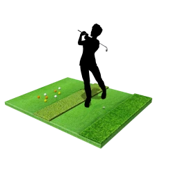 Luxe Golf Practice Tee Box