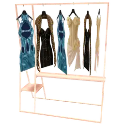 Luxe The Fashion Boutique Clothing Rack