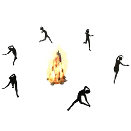 Mod Enchanted Midsummer Dream Camp Fire Dance - Interactive