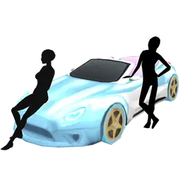 Mod Plastic Dream House Car