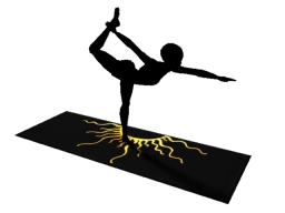 Luxe Luster Sunrise Yoga Mat - Interactive