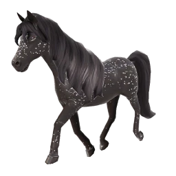 Black Nightingale Horse