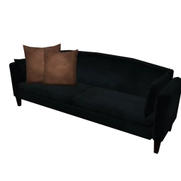 Amour Charred Sofa
