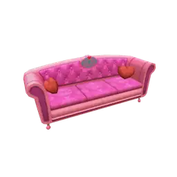Mod Doll's House Pink Sofa