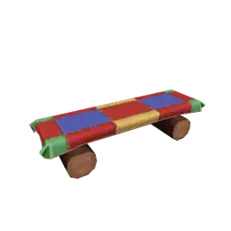 Wanderlust Camping Companion Log Bench
