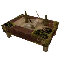 Cosmos Fall Moss Coffee Table