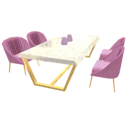 Mod La Résistance Fashion Designer Conference Table
