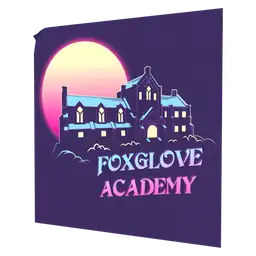 Cosmos Foxglove Academy Poster