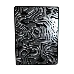 Luxe Silver Reflection Wall Hanging