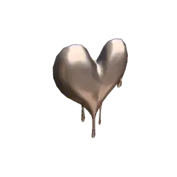 SSF Silver Heart Wall Decor