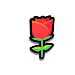 Red Rose Emoji Sticker