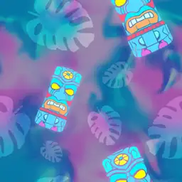 Tiki Neon Paradise